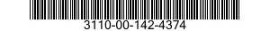 3110-00-142-4374 CUP,TAPERED ROLLER BEARING 3110001424374 001424374