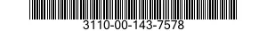 3110-00-143-7578 CUP,TAPERED ROLLER BEARING 3110001437578 001437578