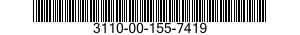 3110-00-155-7419 BEARING,ROLLER,CYLINDRICAL 3110001557419 001557419