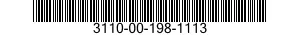 3110-00-198-1113 CAM FOLLOWER,NEEDLE BEARING 3110001981113 001981113