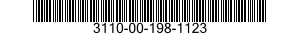 3110-00-198-1123  3110001981123 001981123