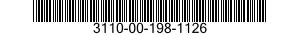 3110-00-198-1126  3110001981126 001981126