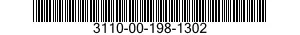 3110-00-198-1302 CONE AND ROLLERS,TAPERED ROLLER BEARING 3110001981302 001981302