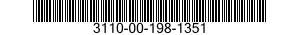 3110-00-198-1351 BEARING,BALL,ANNULAR 3110001981351 001981351