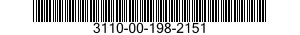 3110-00-198-2151  3110001982151 001982151