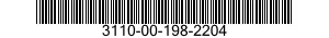 3110-00-198-2204  3110001982204 001982204