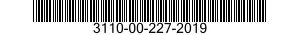 3110-00-227-2019 BEARING,ROLLER,TAPERED 3110002272019 002272019