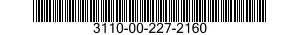 3110-00-227-2160 CONE AND ROLLERS,TAPERED ROLLER BEARING 3110002272160 002272160