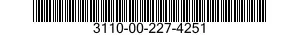 3110-00-227-4251 BEARING,ROLLER,TAPERED 3110002274251 002274251