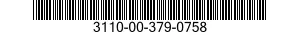 3110-00-379-0758 BEARING,BALL,GOVERN 3110003790758 003790758