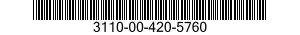 3110-00-420-5760 BEARING,ROLLER,NEEDLE 3110004205760 004205760