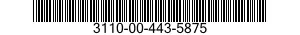 3110-00-443-5875  3110004435875 004435875