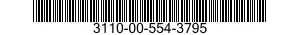 3110-00-554-3795 BEARING,BALL,THRUST 3110005543795 005543795
