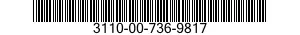 3110-00-736-9817  3110007369817 007369817