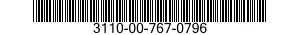 3110-00-767-0796 RING,BEARING,OUTER 3110007670796 007670796