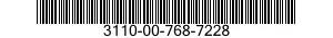 3110-00-768-7228 BEARING,BALL,DUPLEX 3110007687228 007687228