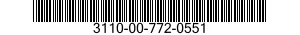 3110-00-772-0551  3110007720551 007720551