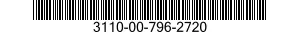 3110-00-796-2720 BEARING,ROLLER,ROD END 3110007962720 007962720