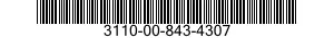 3110-00-843-4307 RING,BEARING,OUTER 3110008434307 008434307