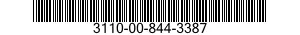 3110-00-844-3387 BEARING,BALL,ANNULAR 3110008443387 008443387