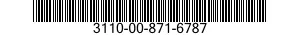 3110-00-871-6787 BEARING,BALL,THRUST 3110008716787 008716787
