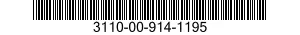 3110-00-914-1195 BEARING,BALL,ANNULAR 3110009141195 009141195