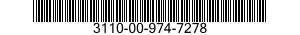 3110-00-974-7278 CUP,TAPERED ROLLER BEARING 3110009747278 009747278