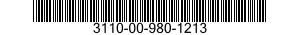 3110-00-980-1213 CUP,TAPERED ROLLER BEARING 3110009801213 009801213
