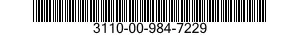3110-00-984-7229 BEARING,BALL,DUPLEX 3110009847229 009847229