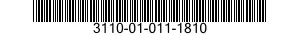 3110-01-011-1810 CUP,TAPERED ROLLER BEARING 3110010111810 010111810