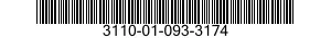 3110-01-093-3174 BEARING,ROLLER,CYLINDRICAL 3110010933174 010933174