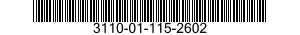 3110-01-115-2602  3110011152602 011152602