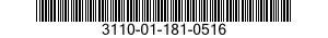 3110-01-181-0516 BEARING,BALL,ANNULAR 3110011810516 011810516