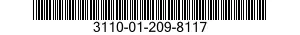 3110-01-209-8117 BEARING,ROLLER,SELF-ALIGNING 3110012098117 012098117