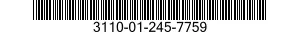 3110-01-245-7759 BEARING,BALL,ANNULAR 3110012457759 012457759