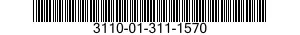 3110-01-311-1570 PLATE,RETAINING,BEARING 3110013111570 013111570