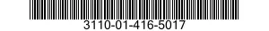 3110-01-416-5017 RETAINER,BALL,BEARING 3110014165017 014165017