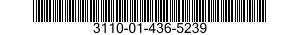 3110-01-436-5239 CAM FOLLOWER,NEEDLE BEARING 3110014365239 014365239