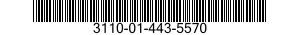 3110-01-443-5570 ROLLER SET,BEARING 3110014435570 014435570