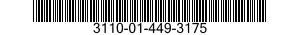 3110-01-449-3175 PLATE,RETAINING,BEARING 3110014493175 014493175