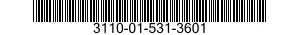 3110-01-531-3601 BEARING,BALL,ANNULAR 3110015313601 015313601