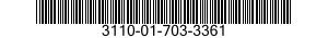 3110-01-703-3361 RING,BEARING,OUTER 3110017033361 017033361