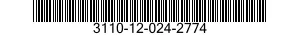 3110-12-024-2774 BEARING,BALL,ANNULAR 3110120242774 120242774