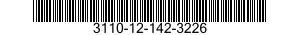 3110-12-142-3226 CAM FOLLOWER,NEEDLE BEARING 3110121423226 121423226