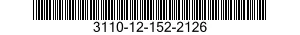 3110-12-152-2126 BEARING,BALL AND ROLLER,RADIAL AND THRUST 3110121522126 121522126