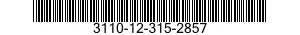 3110-12-315-2857 CONE AND ROLLERS,TAPERED ROLLER BEARING 3110123152857 123152857