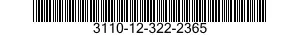 3110-12-322-2365 BEARING,BALL,ANNULAR 3110123222365 123222365