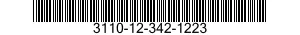 3110-12-342-1223 BEARING,SLEWING RING 3110123421223 123421223