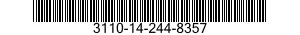 3110-14-244-8357 BEARING,ROLLER,AIRFRAME 3110142448357 142448357