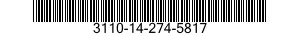 3110-14-274-5817 BEARING,BALL,ANNULAR 3110142745817 142745817
